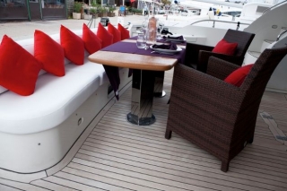  On the Marquis yacht 690 